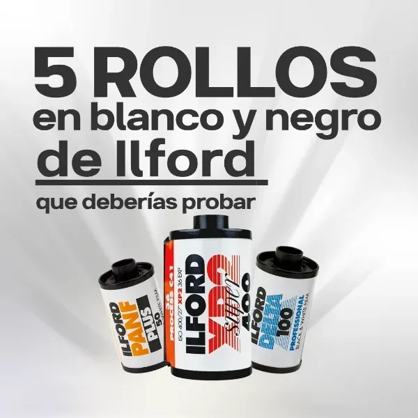 5 rollos en blanco y negro de Ilford que deberías probar